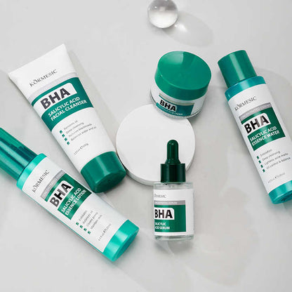 KORMESIC Deep Cleaning Oil Control Anti Acne Exfoliating Brightening BHA Kit Easy Beauty Nepal