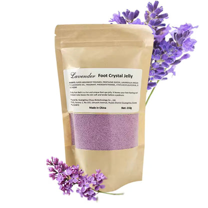 Foot Crystal Jelly Pedicure Foot Soak Gel 210g Mask Queen Nepal