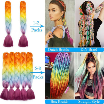 Jumbo Braids Synthetic Hair Extensions Mask Queen Nepal