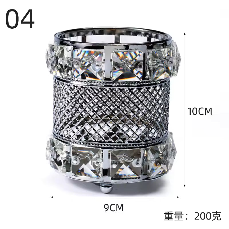 Crystal Brush Holder Storage Cubes For Organizing Mask Queen Nepal
