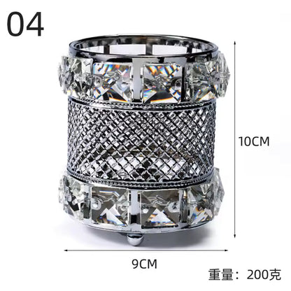 Crystal Brush Holder Storage Cubes For Organizing Mask Queen Nepal
