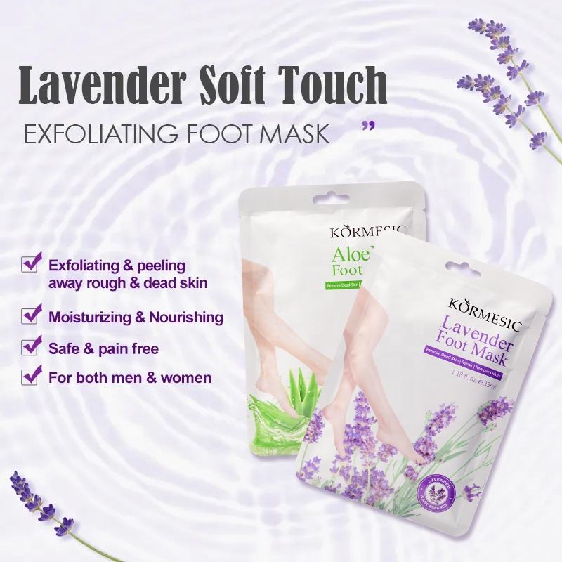KORMESIC Lavender Plant Essence Foot Mask Easy Beauty Nepal