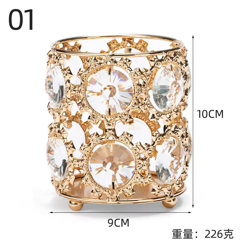 Crystal Brush Holder Storage Cubes For Organizing Mask Queen Nepal