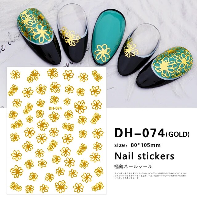 DH Nail Art Stickers Mask Queen Nepal