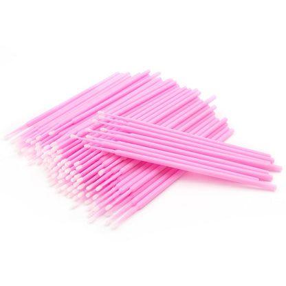 100PCS Disposable Cotton Swab  Eyelash Buds Mask Queen Nepal