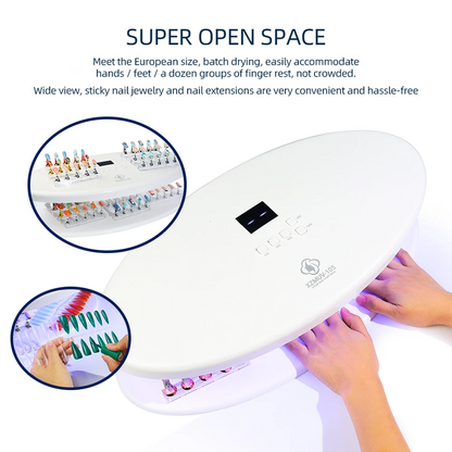 XZMUV-105 Rechargeable UV Nail Lamp 256W Mask Queen Nepal