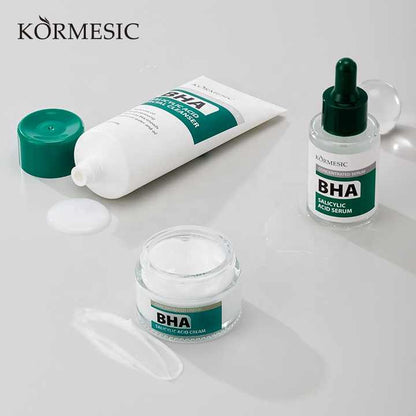 KORMESIC Deep Cleaning Oil Control Anti Acne Exfoliating Brightening BHA Kit Easy Beauty Nepal