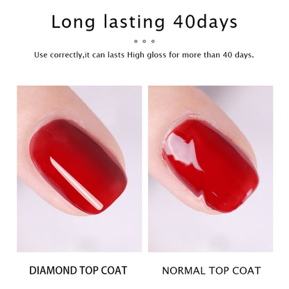 Edishan 15ml Diamond Top Coat For Gel Nail Polish Mask Queen Nepal