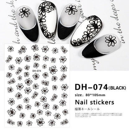 DH Nail Art Stickers Mask Queen Nepal