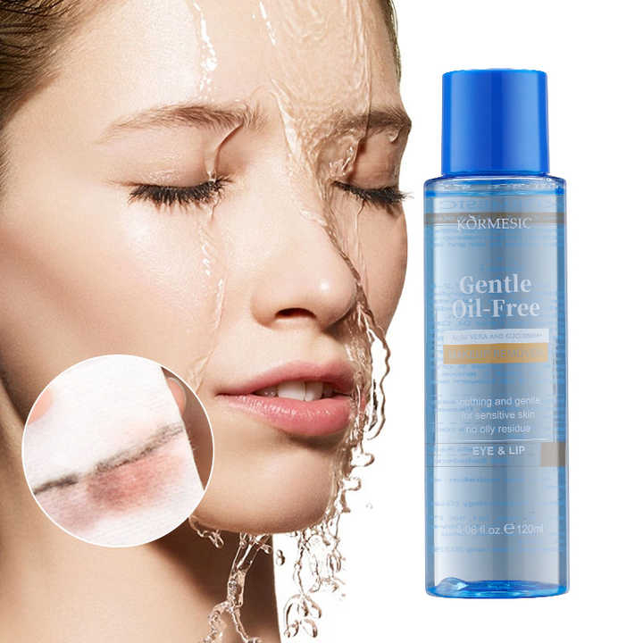 Moisturizing Deep Cleansing Non-irritating Mild Oil-free Eye Lip Makeup Remover 100ml Easy Beauty Nepal