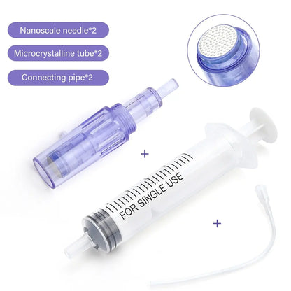 Hydra Injector Derma Pen Nano Water Mesotherapy Microneedle Mask Queen Nepal