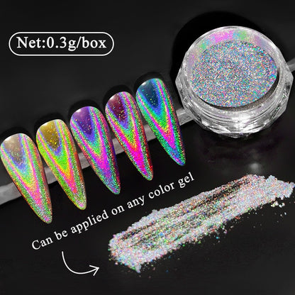 Rainbow Moon Light Chrome Powder Mask Queen Nepal