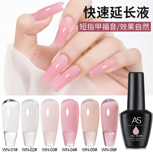 AS Gel Polish WN Nude Quick Extension Series 15ml Mask Queen Nepal