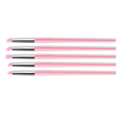 Nail Art Pen Silicon Brush Set 5 Pieces Mask Queen Nepal