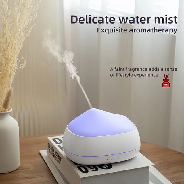 Snow Mountain 200ml Ultrasonic Mist Humidifier Low Noise Aromatherapy Mask Queen Nepal