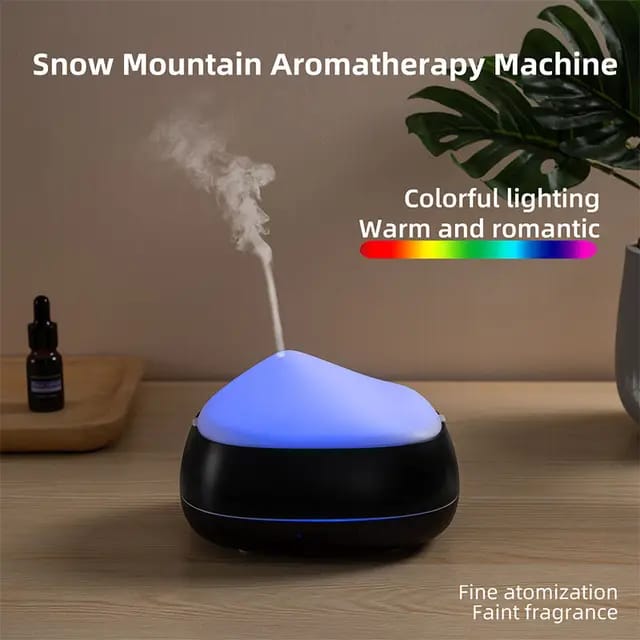 Snow Mountain 200ml Ultrasonic Mist Humidifier Low Noise Aromatherapy Mask Queen Nepal