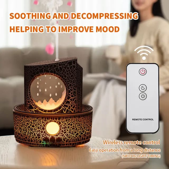 Rain Clouds Air Humidifier 300ml Essential Oil Diffuser Aromatherapy Mask Queen Nepal