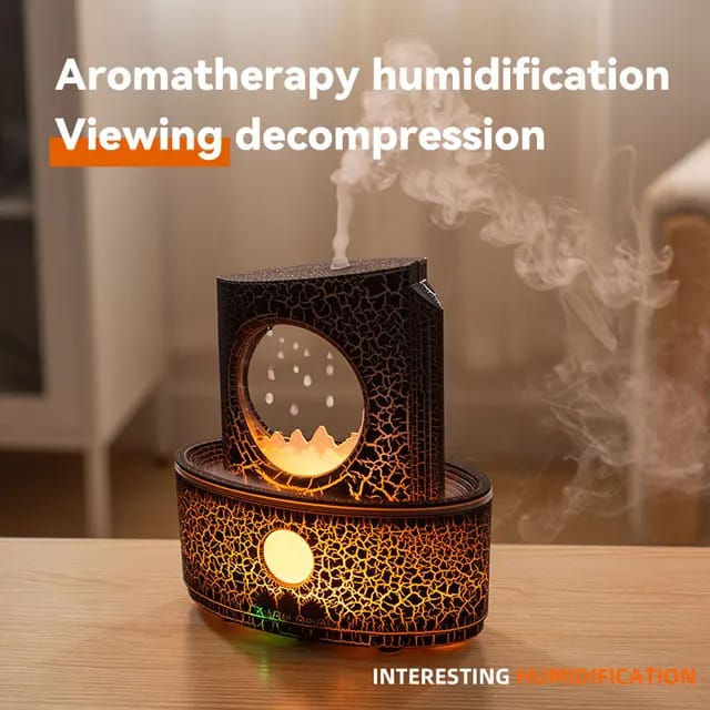 Rain Clouds Air Humidifier 300ml Essential Oil Diffuser Aromatherapy Mask Queen Nepal