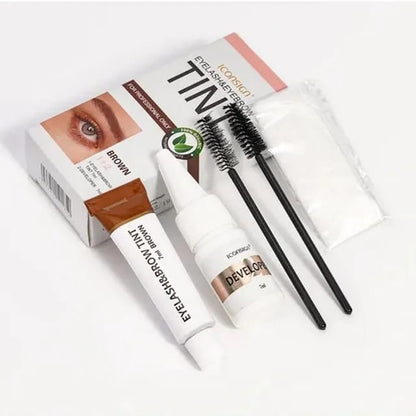 ICONSIGN Eyelash & Eyebrow Tint 7ml For Professional Use Mask Queen Nepal