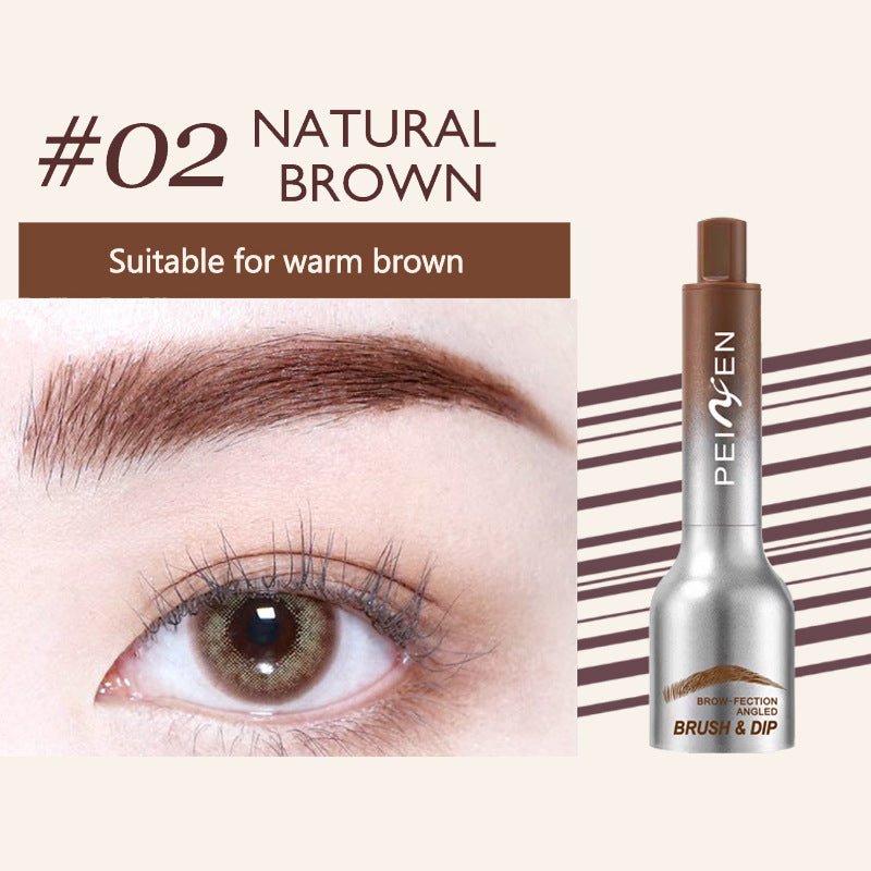 PEINIFEN Brow Fection Angled Brush & Dip Liquid Eyebrow Gel Mask Queen Nepal