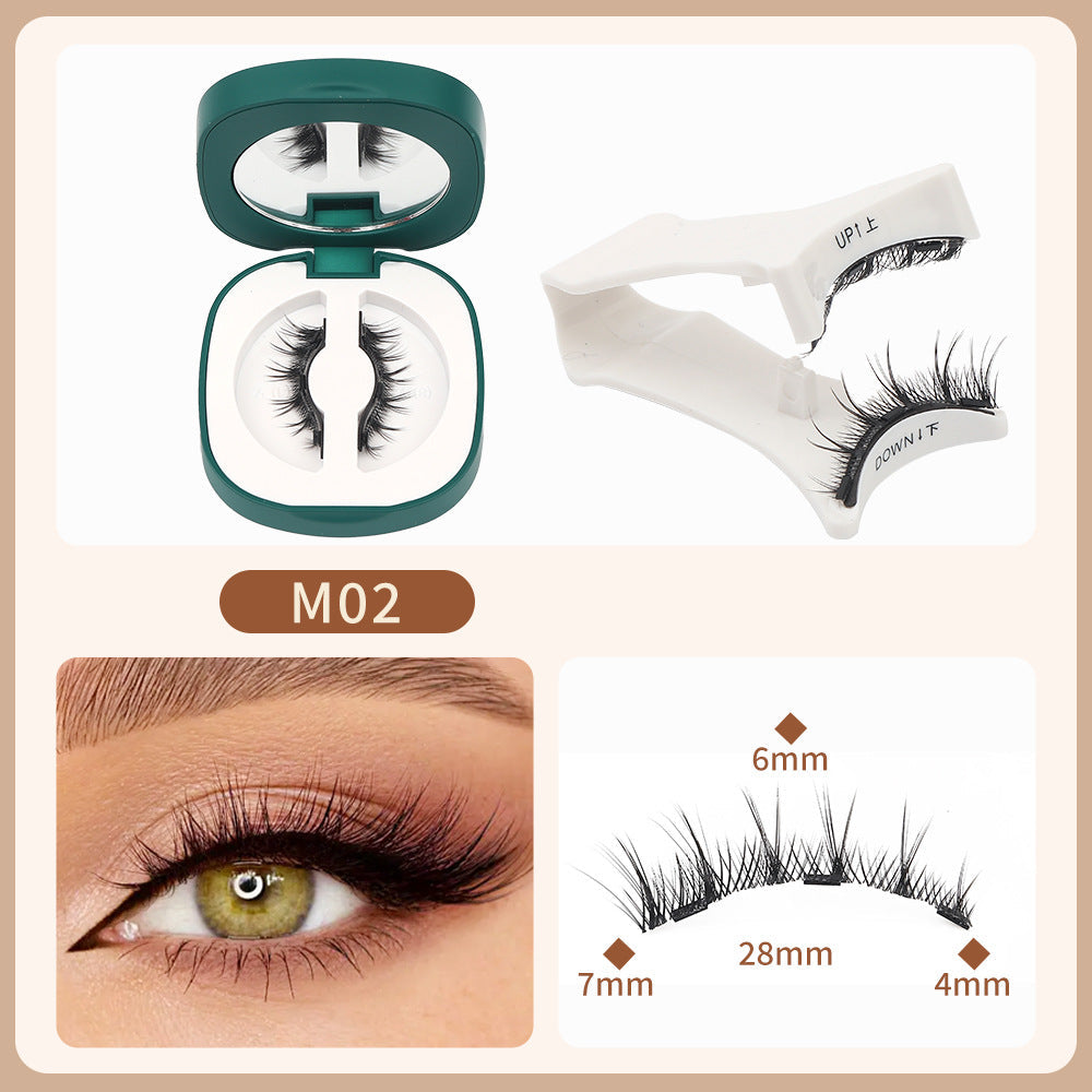 Magnetic Eyelashes & Applicator Set M-02 Easy Beauty Nepal