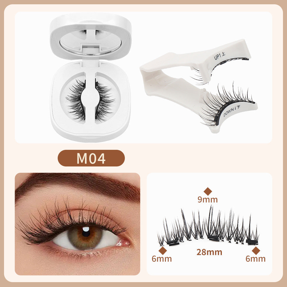 Magnetic Eyelashes & Applicator Set M-04 Easy Beauty Nepal