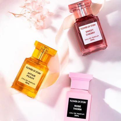 Flower Of Story Eau de Parfum Spray 3 Different Fragrance 3x30ml Set Men Perfume Easy Beauty Nepal