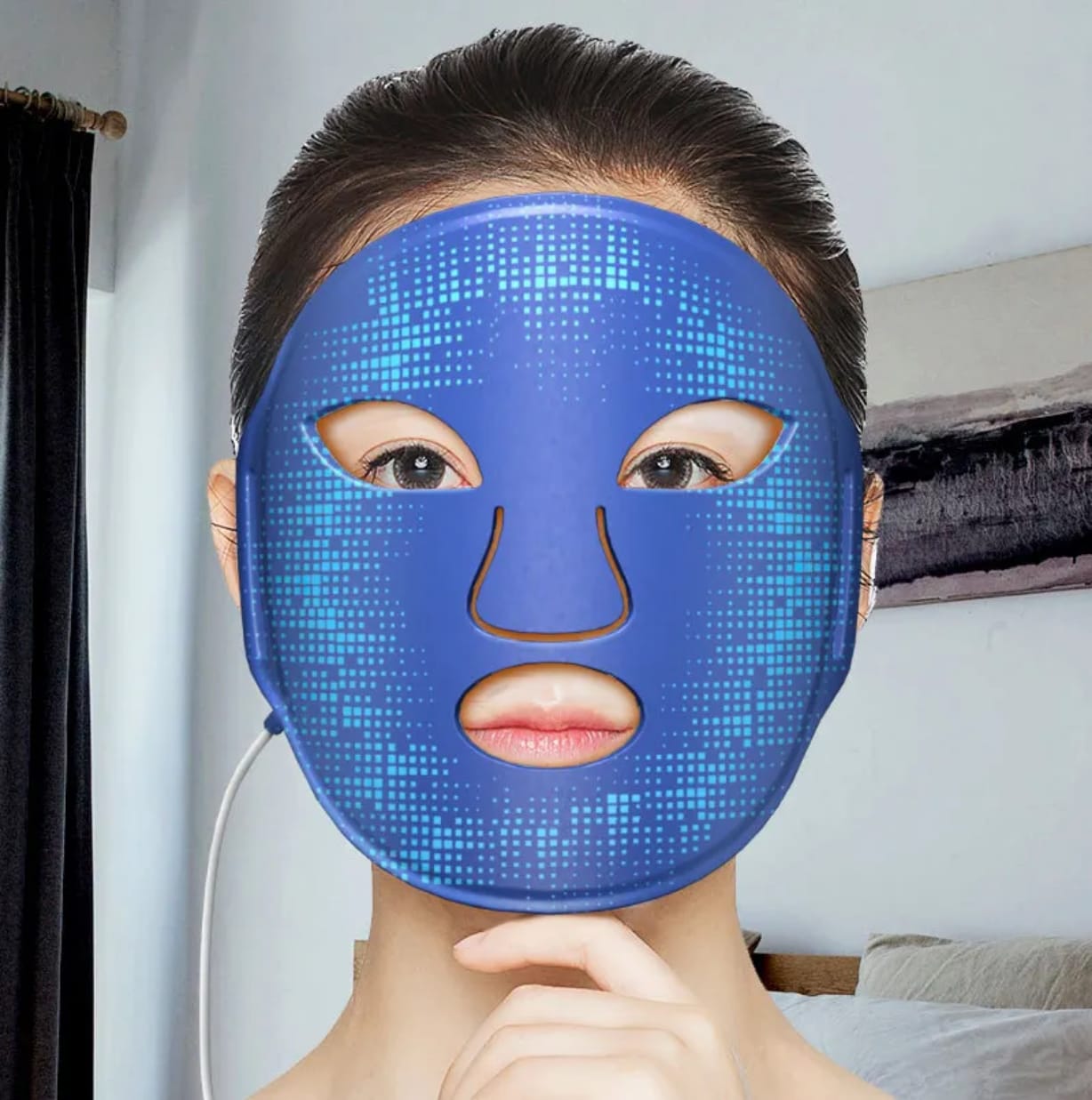 EMS Led Mask Micro Current Facemassager Mask Queen Nepal