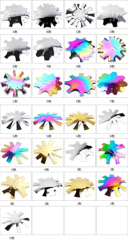 Menicure French Template Mask Queen Nepal