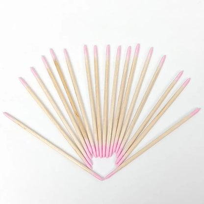 Nail Wood Cotton Swab Cleaning Micro Brush Mask Queen Nepal