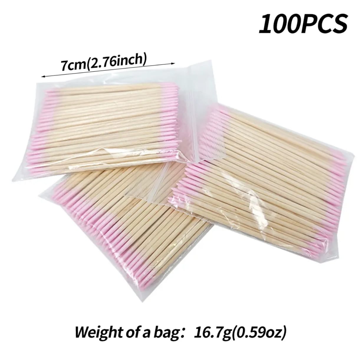 Nail Wood Cotton Swab Cleaning Micro Brush Mask Queen Nepal