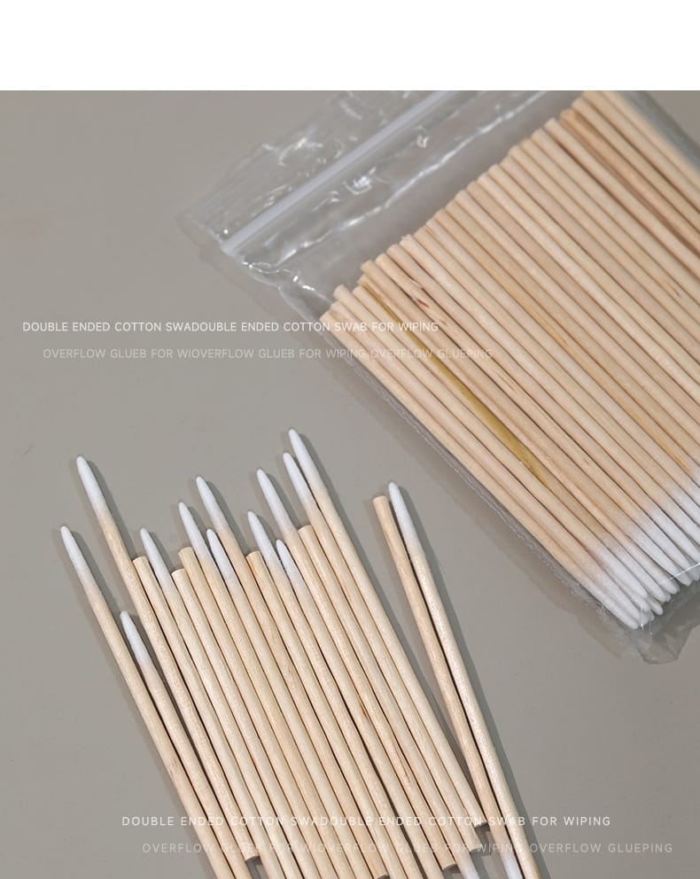 Nail Wood Cotton Swab Cleaning Micro Brush Mask Queen Nepal