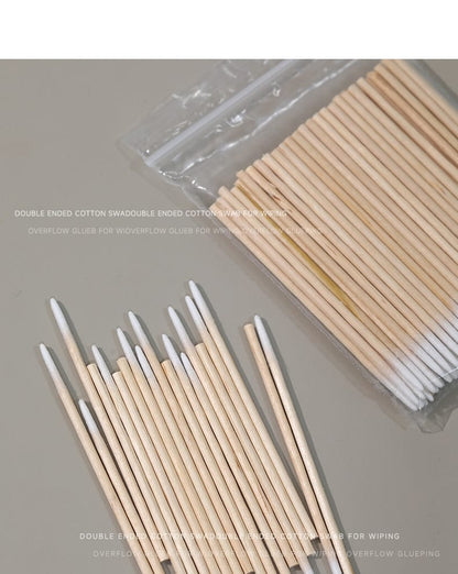 Nail Wood Cotton Swab Cleaning Micro Brush Mask Queen Nepal