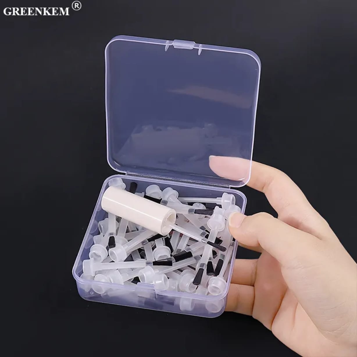 Disposable Nail Gel Polish Brush 50Pcs/Box Mask Queen Nepal