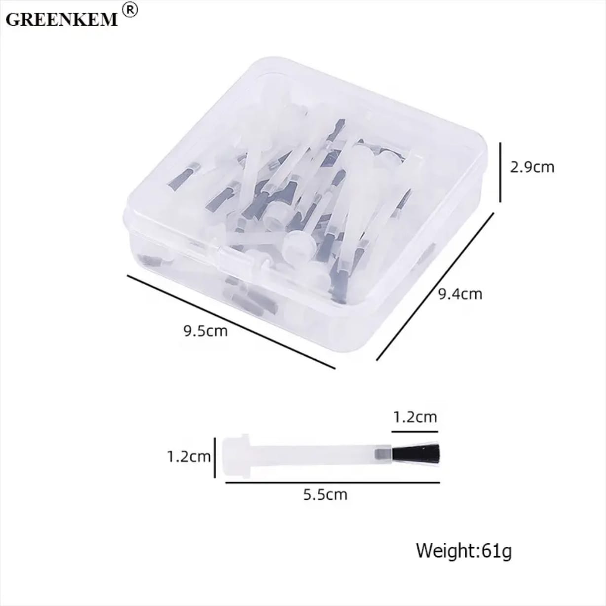 Disposable Nail Gel Polish Brush 50Pcs/Box Mask Queen Nepal