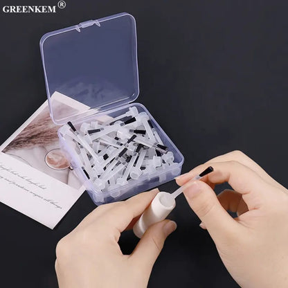 Disposable Nail Gel Polish Brush 50Pcs/Box Mask Queen Nepal