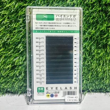 W 4D / 5D Lashes For Eyelash Extension 8mm-12mm Mix C-Curl Mask Queen Nepal
