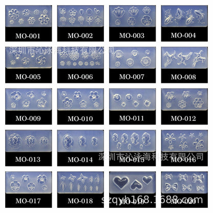 3D Acrylic Powder Sculpture Slicone Mold Mask Queen Nepal