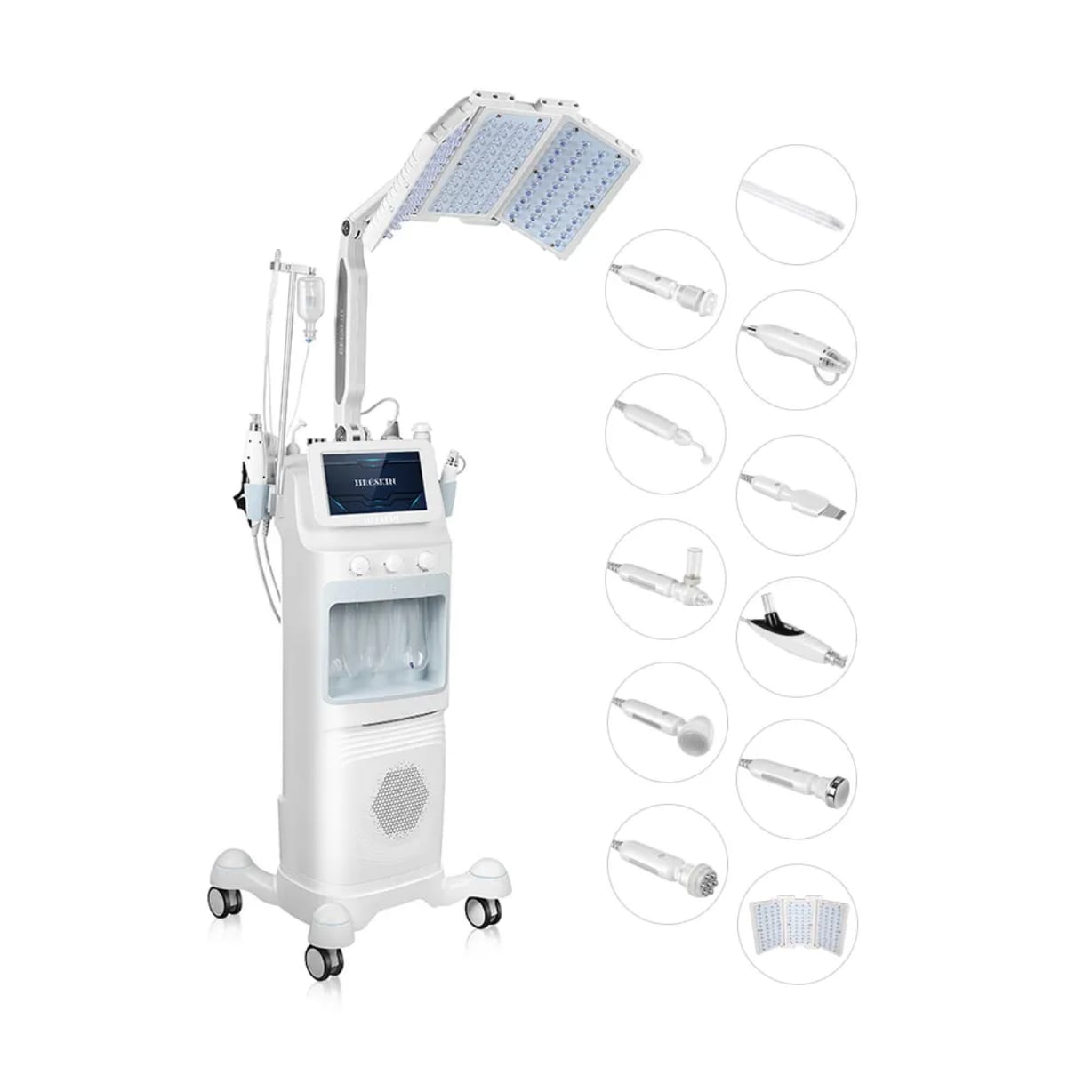 7 in 1 Hydro Oxygen Machine With Pdt K50 Hydrafacial Machine Mask Queen Nepal