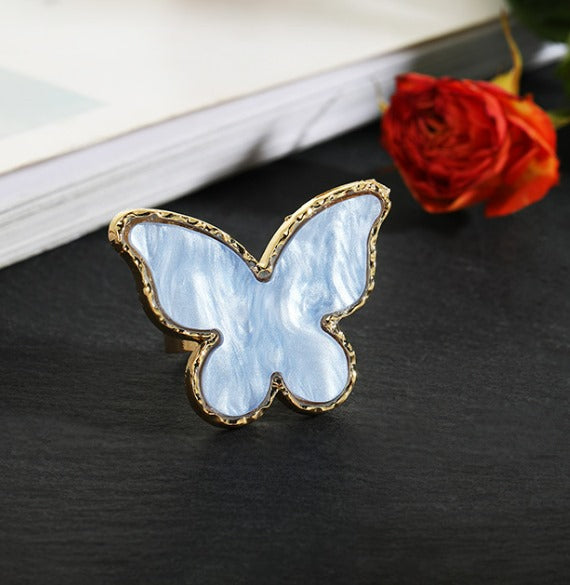 Adjustable Resin Palette Rings Resin DIY Nail Art Palette Mask Queen Nepal