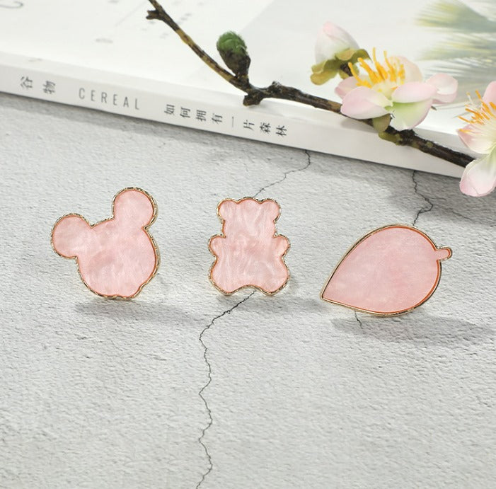 Adjustable Resin Palette Rings Resin DIY Nail Art Palette Mask Queen Nepal