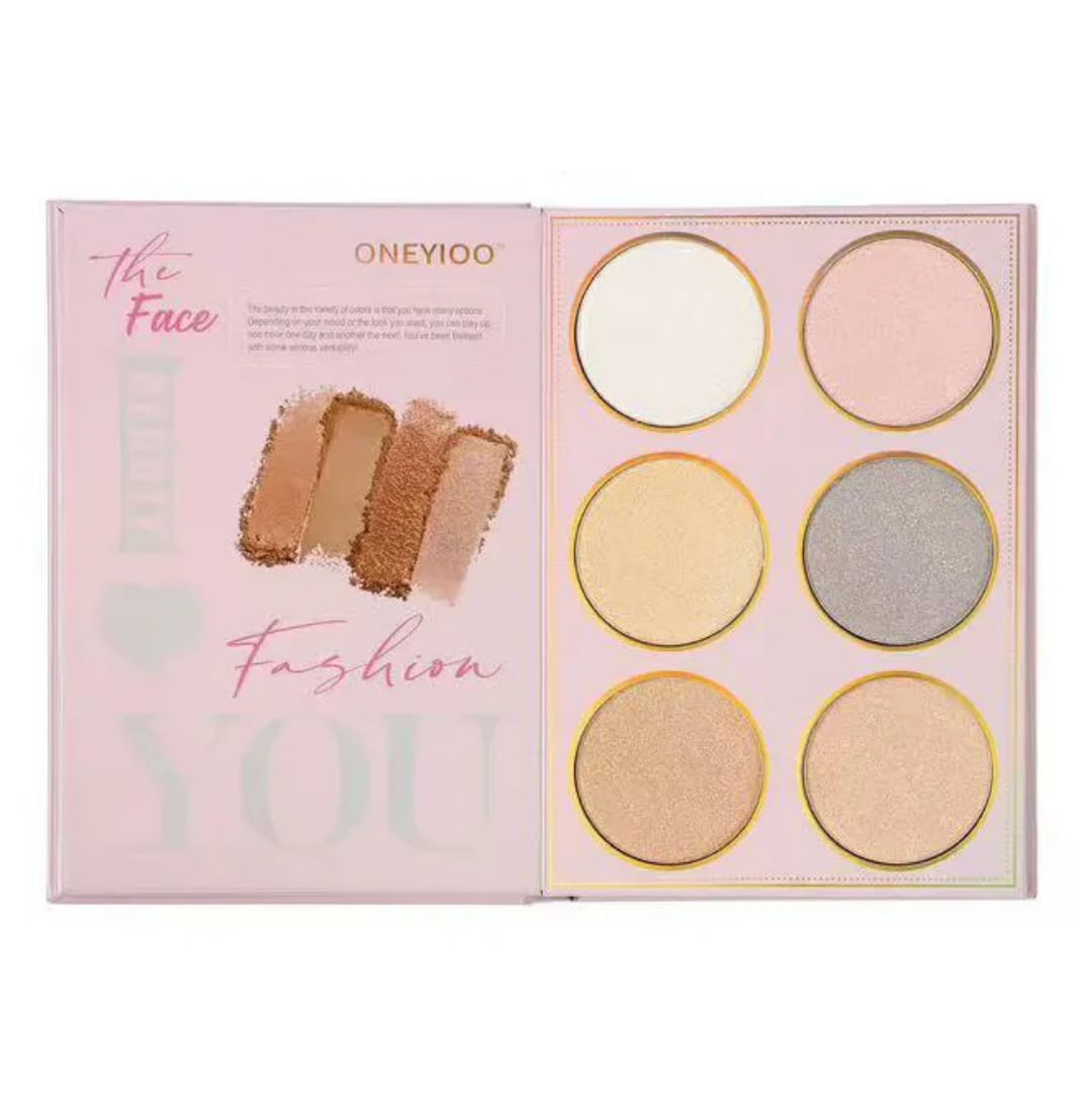 ONEYIOO Fashion 45 Color Eye & Face Palette Makeup Book AZ-203 Easy Beauty Nepal