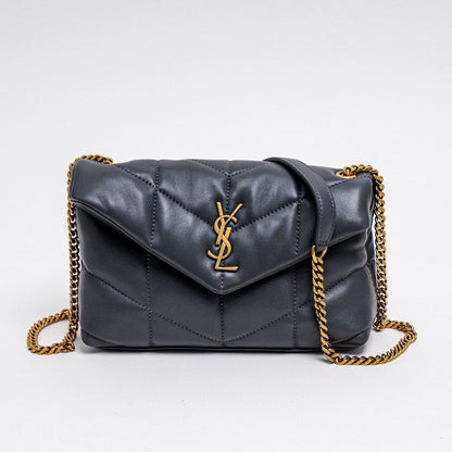 S.Laurent Loulou Puffer Shoulder Bag For Women Easy Beauty Nepal