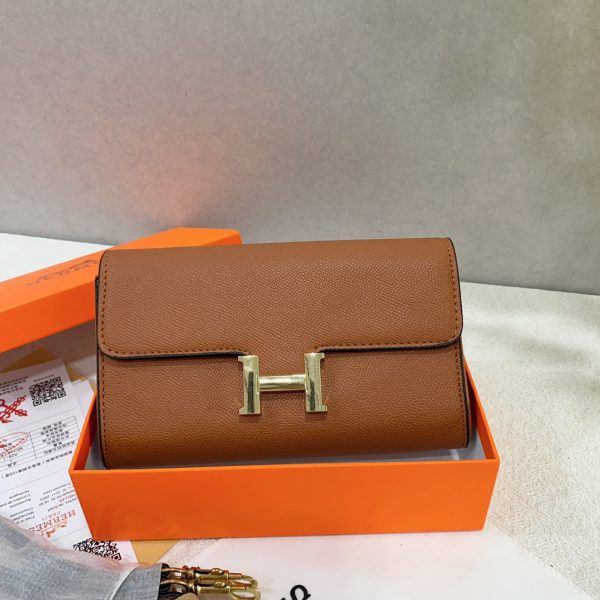 Hermès Genuine Leather Women Long To Go Wallet Easy Beauty Nepal