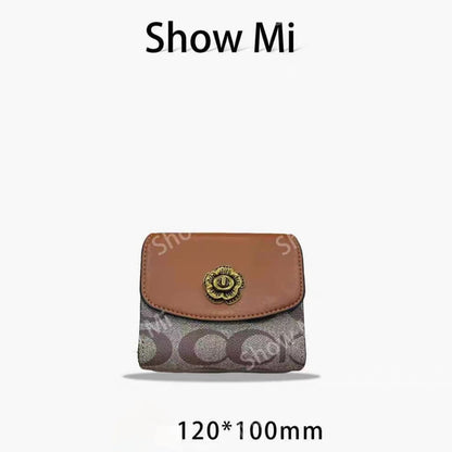 Cute Tri Folded Small Ladies Premium Wallet (No Chain) Easy Beauty Nepal