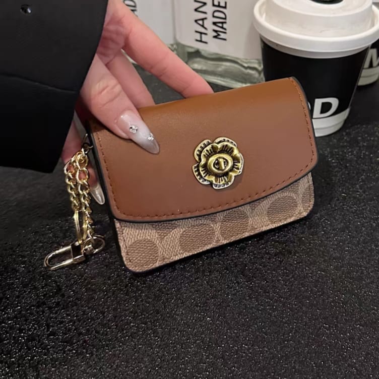 Cute Tri Folded Small Ladies Premium Wallet (No Chain) Easy Beauty Nepal