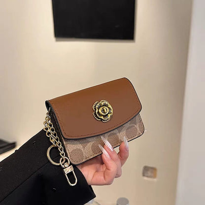 Cute Tri Folded Small Ladies Premium Wallet (No Chain) Easy Beauty Nepal