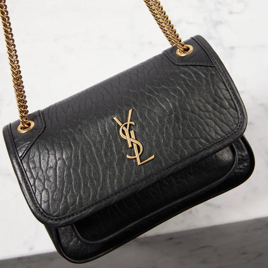 Saint Laurent Niki Mini Leather Shoulder Bag Easy Beauty Nepal