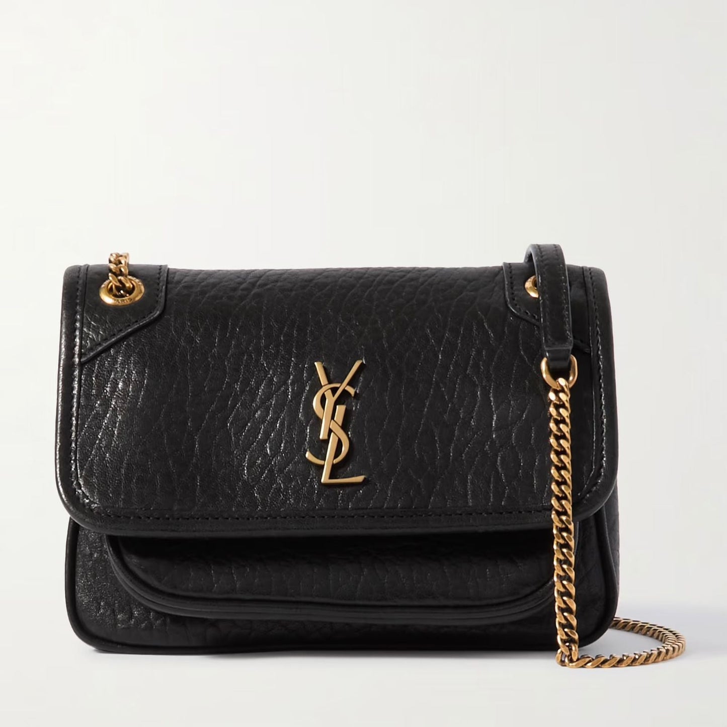 Saint Laurent Niki Mini Leather Shoulder Bag Easy Beauty Nepal