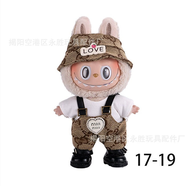 Labubu Doll Clothes Cute Stylish Set Easy Beauty Nepal